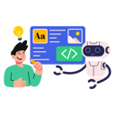 پیش‌نمایش فایل ai-robot-assistant-10274968 از پک هوش مصنوعی