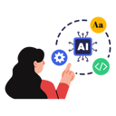 پیش‌نمایش فایل human-using-ai-technology-10274974 از پک هوش مصنوعی