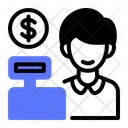 پیش‌نمایش فایل cashier-12351978 از پک خواربار