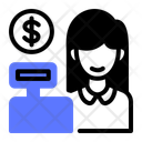 پیش‌نمایش فایل cashier-12351979 از پک خواربار