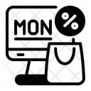 پیش‌نمایش فایل cyber-monday-13024726 از پک خرید آنلاین