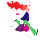 پیش‌نمایش فایل girl-with-shopping-bag-6016671 از پک متنوع