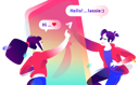 پیش‌نمایش فایل people-communicate-by-social-media-online-6016666 از پک متنوع