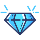 پیش‌نمایش فایل diamond-1136 از پک آیکون هاب رایگان
