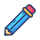 پیش‌نمایش فایل pencil-1262 از پک آیکون هاب رایگان