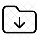 پیش‌نمایش فایل folder-arrow-down-4442788 از پک فایل