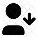پیش‌نمایش فایل user-arrow-down-5314028 از پک کاربر