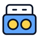 پیش‌نمایش فایل boombox-6169260 از پک موسیقی
