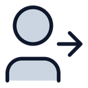 پیش‌نمایش فایل user-arrow-right-6169696 از پک کاربران