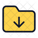 پیش‌نمایش فایل folder-arrow-down-6163990 از پک فایل