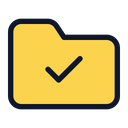 پیش‌نمایش فایل folder-tick-6163999 از پک فایل