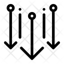 پیش‌نمایش فایل arrows-down-decrease-dots-7962083 از پک بلاکچین