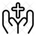 پیش‌نمایش فایل hand-give-cross-9399798 از پک تعطیلات