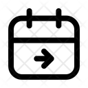 پیش‌نمایش فایل calendar-arrow-right-11354031 از پک زمان و تاریخ، سبک معمولی