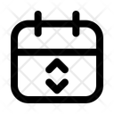 پیش‌نمایش فایل calendar-chevrons-scroll-v-11354034 از پک زمان و تاریخ، سبک معمولی