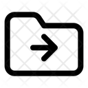 پیش‌نمایش فایل folder-arrow-right-11302267 از پک فایل، سبک معمولی