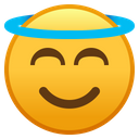 پیش‌نمایش فایل smiling-face-with-halo-3223196 از پک شکلک‌ها