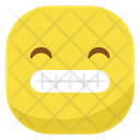 پیش‌نمایش فایل grimacing-face-with-smiling-eyes-3223176 از پک ایموجی‌ها