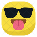 پیش‌نمایش فایل squinting-face-with-glasses-3223102 از پک ایموجی‌ها