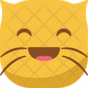پیش‌نمایش فایل laughing-face-with-smiling-eyes-3222897 از پک ایموجی‌ها گربه
