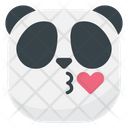 پیش‌نمایش فایل blow-kiss-3223083 از پک ایموجی‌ها پاندا