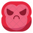 پیش‌نمایش فایل angry-3222988 از پک ایموجی‌ها میمون