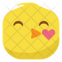 پیش‌نمایش فایل blow-kiss-3222926 از پک ایموجی‌ها مرغ
