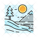 پیش‌نمایش فایل snowfall-3221775 از پک منظره