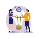 پیش‌نمایش فایل new-idea-generation-7450434 از پک افراد کسب و کار