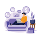 پیش‌نمایش فایل work-home-office-7451875 از پک ایلاستریشن هوش تجاری