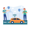 پیش‌نمایش فایل autonomous-taxi-7468495 از پک استخدام و آژانس