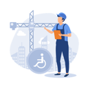 پیش‌نمایش فایل industrial-handicapped-accessibility-service-7468906 از پک استخدام و آژانس