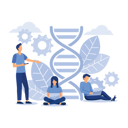 پیش‌نمایش فایل dna-research-7546548 از پک ایلاستریشن دیجیتال کسب‌وکار