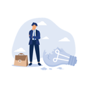 پیش‌نمایش فایل fail-business-idea-7620916 از پک دستیابی به اهداف کسب‌وکار