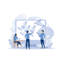پیش‌نمایش فایل art-director-working-on-media-content-7657206 از پک مشاغل فناوری اطلاعات