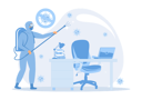 پیش‌نمایش فایل young-man-doing-sanitizing-at-office-7831607 از پک ایلاستریشن برنامه‌ریزی راهبردی کسب‌وکار
