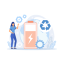 پیش‌نمایش فایل eco-battery-7830538 از پک فناوری کسب‌وکار