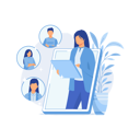 پیش‌نمایش فایل social-network-7861366 از پک دستیار آنلاین