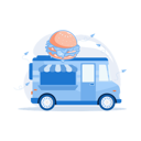پیش‌نمایش فایل fast-food-truck-7891684 از پک محیط و شخصیت