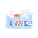 پیش‌نمایش فایل drone-7948370 از پک توسعه دستیار مجازی