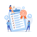 پیش‌نمایش فایل iso-certificate-7947518 از پک برنامه زمانی کسب‌وکار