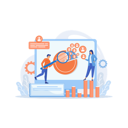 پیش‌نمایش فایل social-media-managers-work-with-social-media-profiles-and-platforms-7942368 از پک مدیریت شبکه‌های اجتماعی