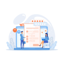 پیش‌نمایش فایل online-clients-feedback-7982135 از پک برنامه‌ریزی استراتژی بازاریابی