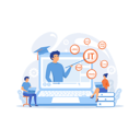 پیش‌نمایش فایل teaching-students-online-7995282 از پک فعالیت‌های آنلاین
