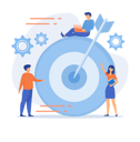 پیش‌نمایش فایل business-team-working-with-business-goal-8048118 از پک توسعه کسب و کار
