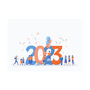پیش‌نمایش فایل 2023-new-year-with-new-normal-lifestyle-8076530 از پک پژوهش کسب‌وکار