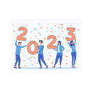 پیش‌نمایش فایل people-holding-2023-new-year-8076528 از پک پژوهش کسب‌وکار