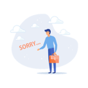 پیش‌نمایش فایل apologize-or-say-sorry-8046165 از پک زمان‌بندی کسب‌وکار