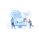 پیش‌نمایش فایل business-people-working-on-business-analysis-10434748 از پک بازاریابی و سئو
