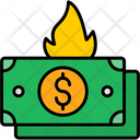 پیش‌نمایش فایل burning-dollar-9977833 از پک پول